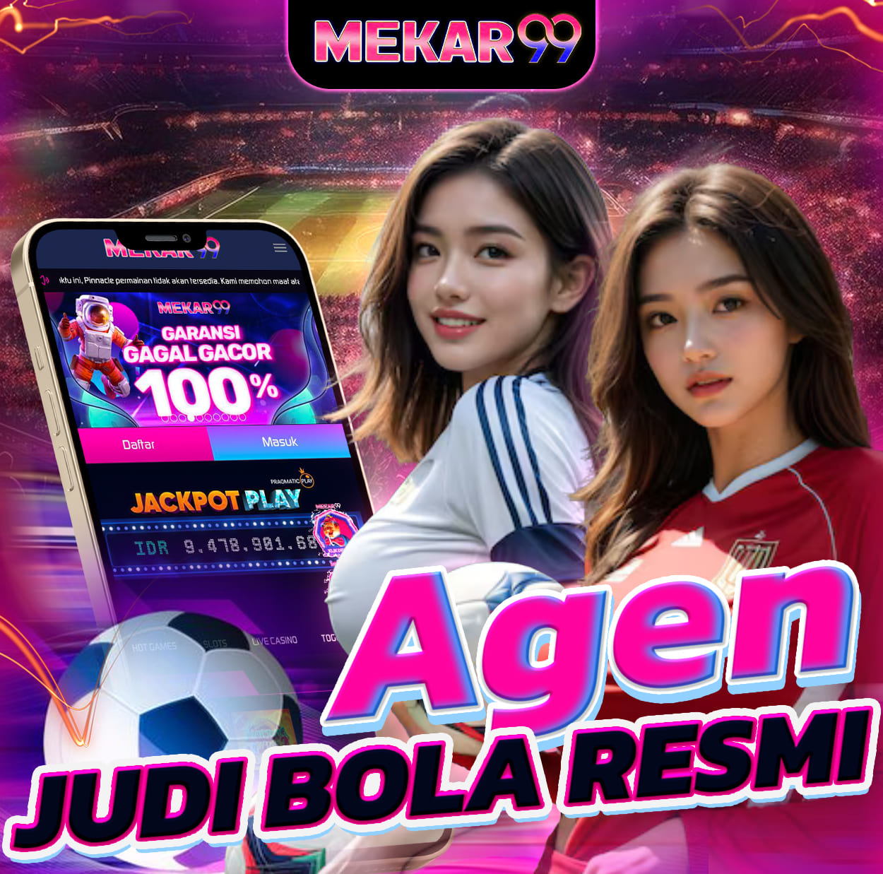 MEKAR99: Agen Taruhan Bola Mix Parlay Terpercaya & Terlengkap 2024